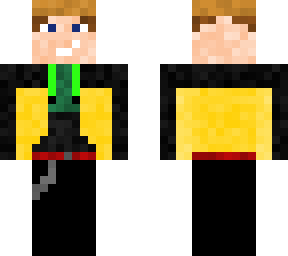 black and yellow