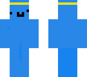 blue derpy man