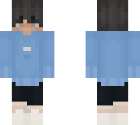blue long sleeve