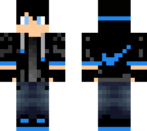 blue nike boi