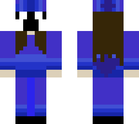 blue parrot girl