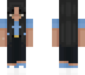 blue tee w/ bandaid