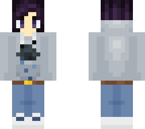 cloud girl skin