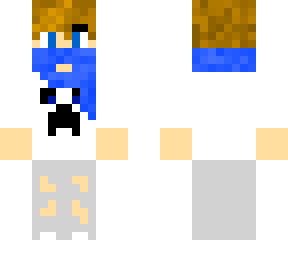 creeper blue scarf