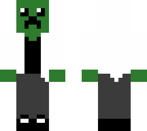 cute creeper with cool clothes