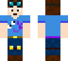 dantdm blue shirt