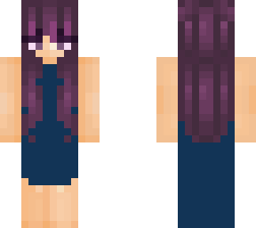 dark blue dress