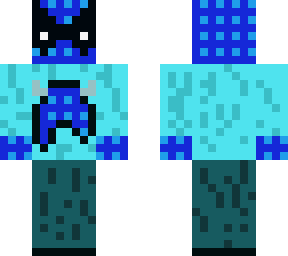 evil blue waffle