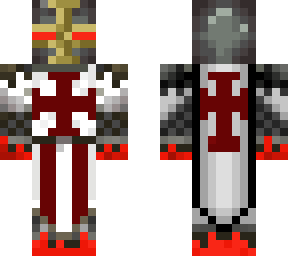 flaming bloody knight