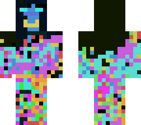 glitched out girl