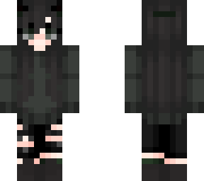 green girl - skin