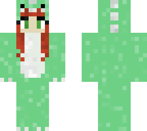 kawaii dino girl (red hair)
