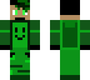 male gamer smiley skin