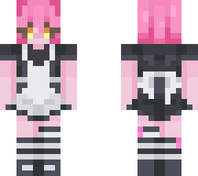 mina ashido - maid