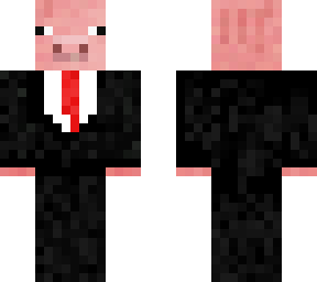 pig in suit