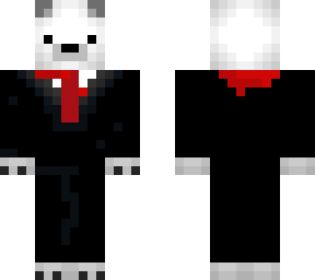 polar bear in suit for no reason