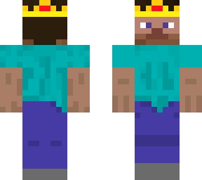 reversed head king steve