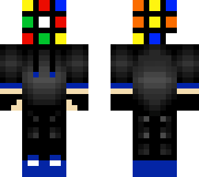 rubiks head (unsolved)