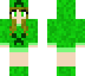 skin de chica creeper