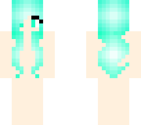 teal hair base