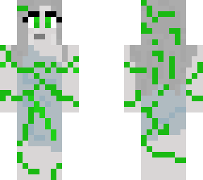 the nature breather, green statue