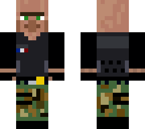 Villageois Badass Minecraft Skin