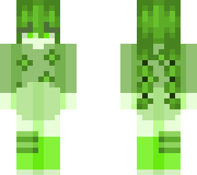 + green girl +