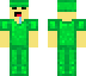 a derpy nub with emrald armor