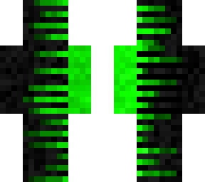 black and green gradient man