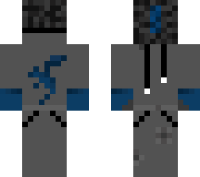 blue robot hoodie guy (for my bros)