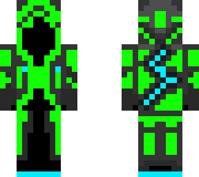 cloaked in green