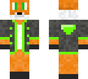 cool fox with hoodie