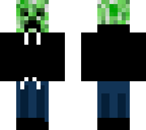 creeper in a hoodie