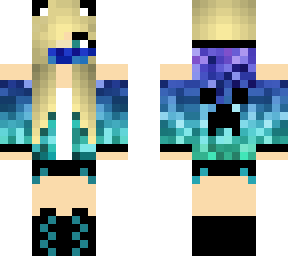 creeper party girl (edited) w/ face mask