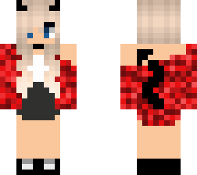 devil girl - red camo