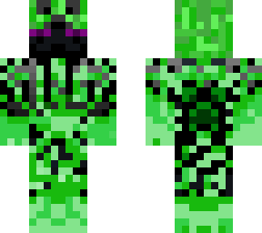 enderman with creeper onesie