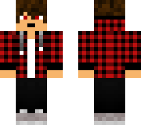 flannel hoodie boy