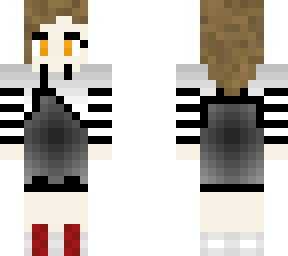 girl in overalls