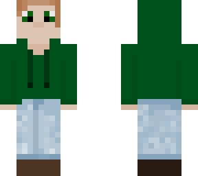 green hoodie 1