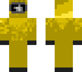 guy in a hazmat suit