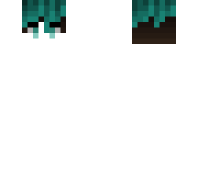 hb - male - long teal & cyan dreadlocks