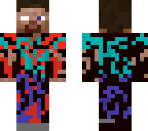 herobrine mixed with steve
