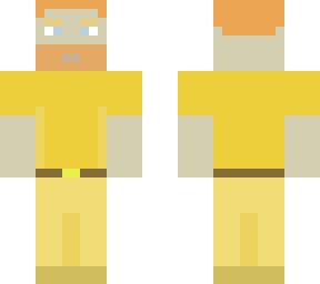 i got my dad to play minecraft so i made him a skin lol