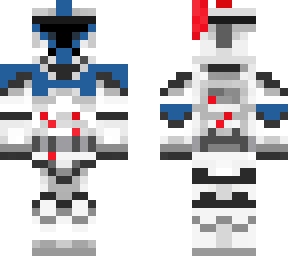 injured 501st clone trooper
