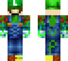 jumping sticc luigi