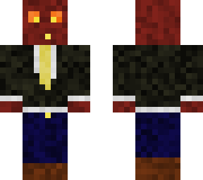 magma cube in a tuxedo