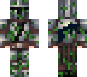 messed mandalorian soldier