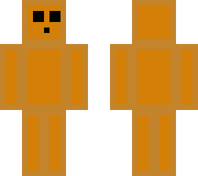 orange slime man
