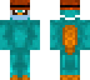 perry the platypus with mask