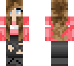prism spectrum_brownhair_pink shirt
